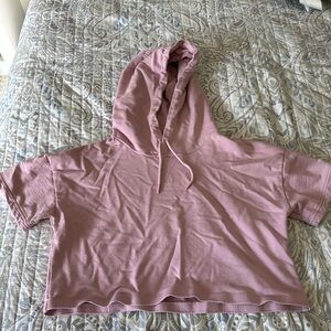 Gymshark Cropped Pink hoodie! EUC.